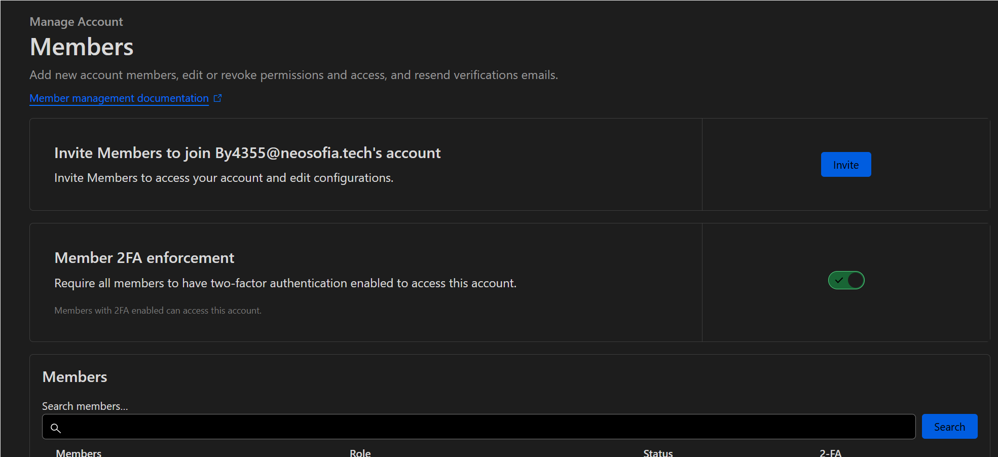 Cloudflare MFA Global Setting